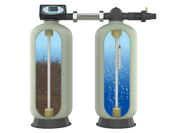 Application of manganese in water purification