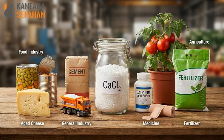 What is calcium chloride used for