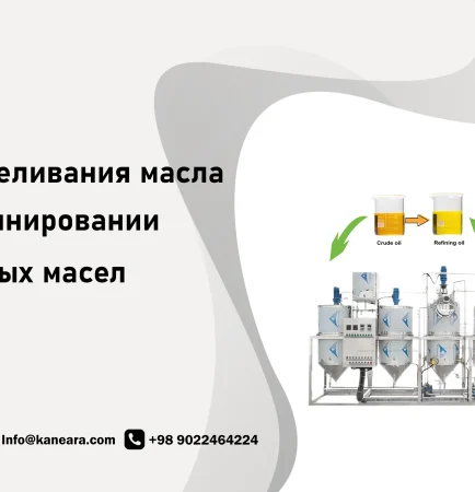 Процесс отбеливания масла при рафинировании пищевых масел