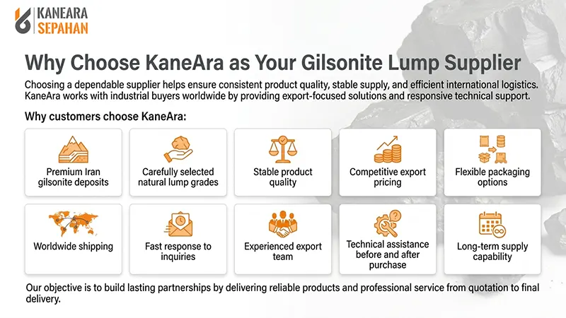 gilsonite lump supplier