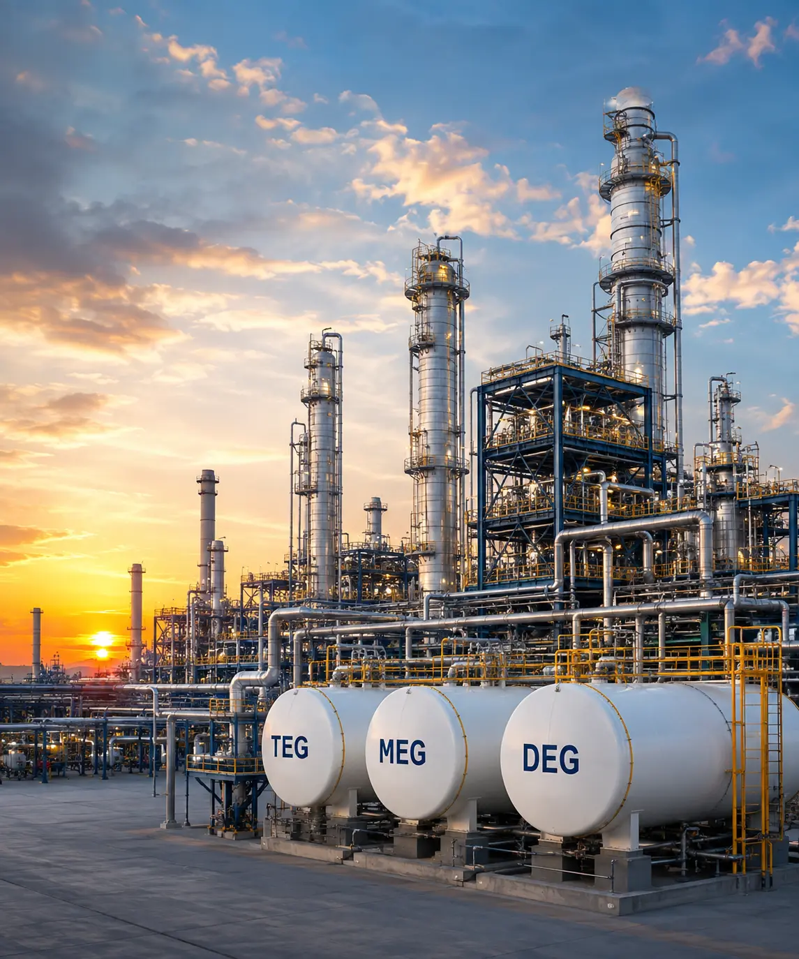 MEG DEG TEG petrochemical glycol supplier from Iran