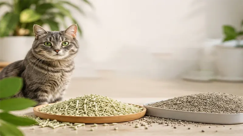 bentonite cat litter vs tofu