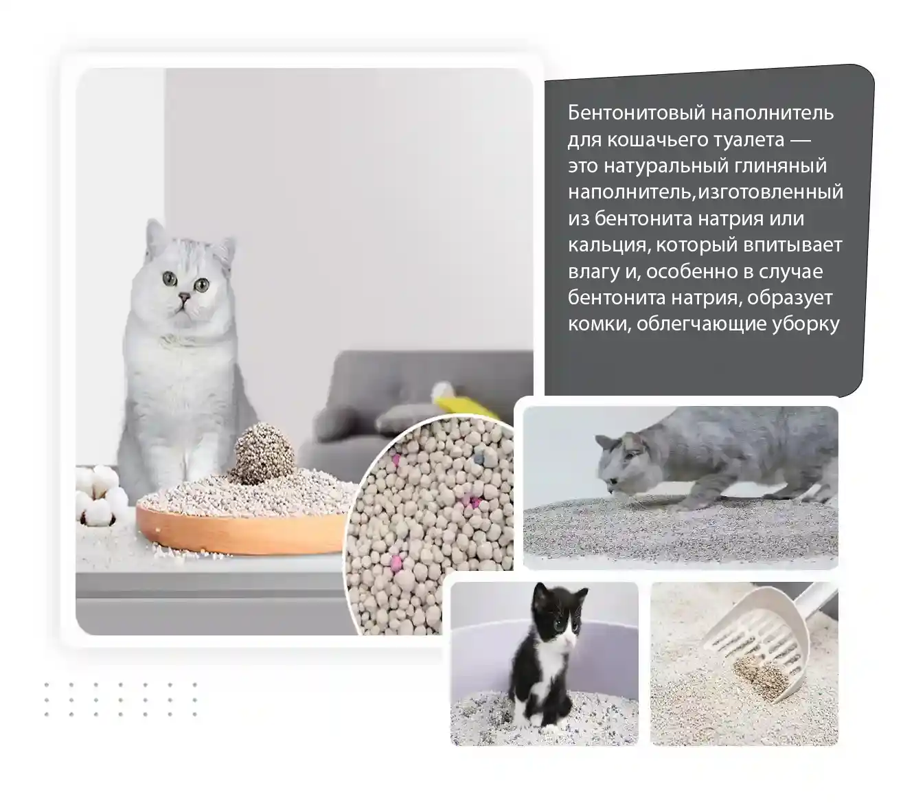 Бентонит кошачий
