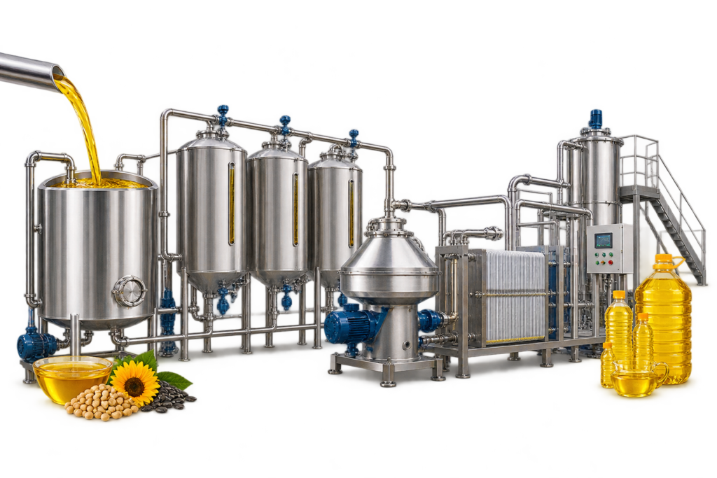 Edible Oil Refining Process